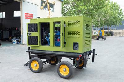 200kw移动发电机组租赁
