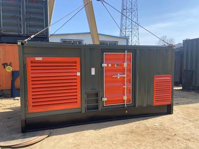 600kw静音发电机组租赁