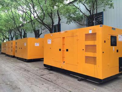 武汉1000KW静音发电机组租赁